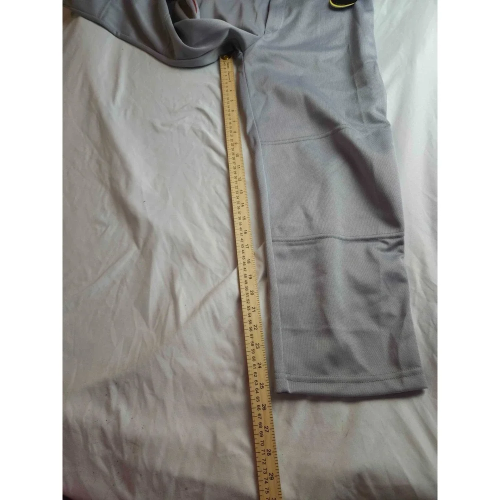 Wilson‎ Baseball Pants Gray Youth Boys Large Tapered Piped Outdoor WTA4232 NWT